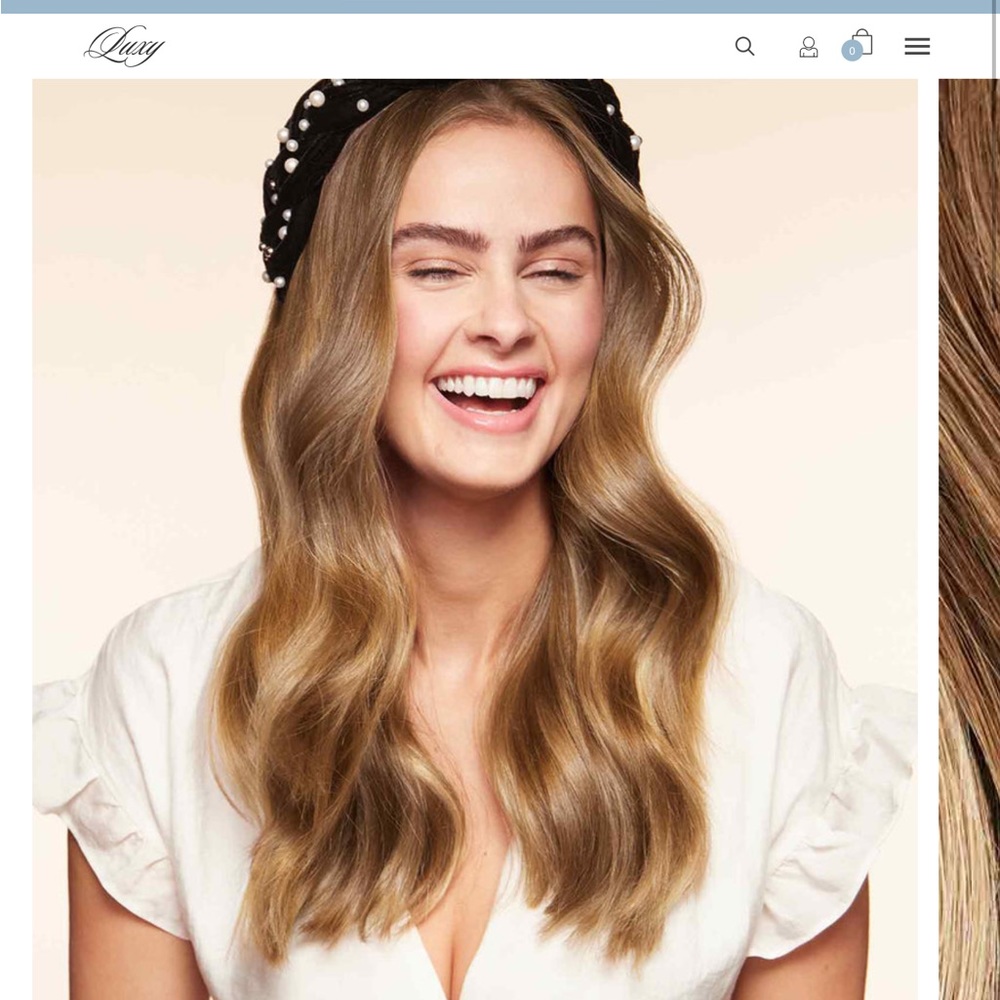 Like NEW Luxy hair extensions